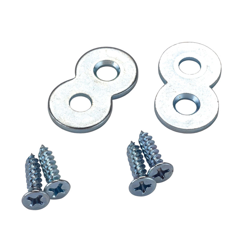 Figure "8" Desk Top Fasteners - 10 Piece